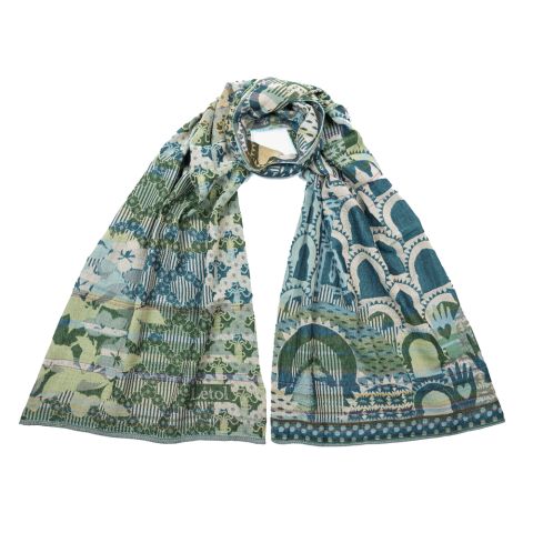 JASMINE col 1 turquoise vert